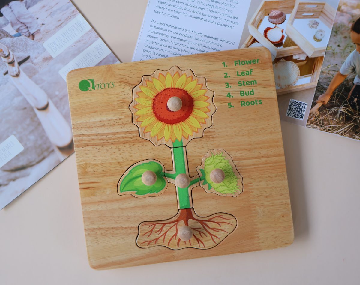 Montessori Parts of a Plant Puzzle - Image 2