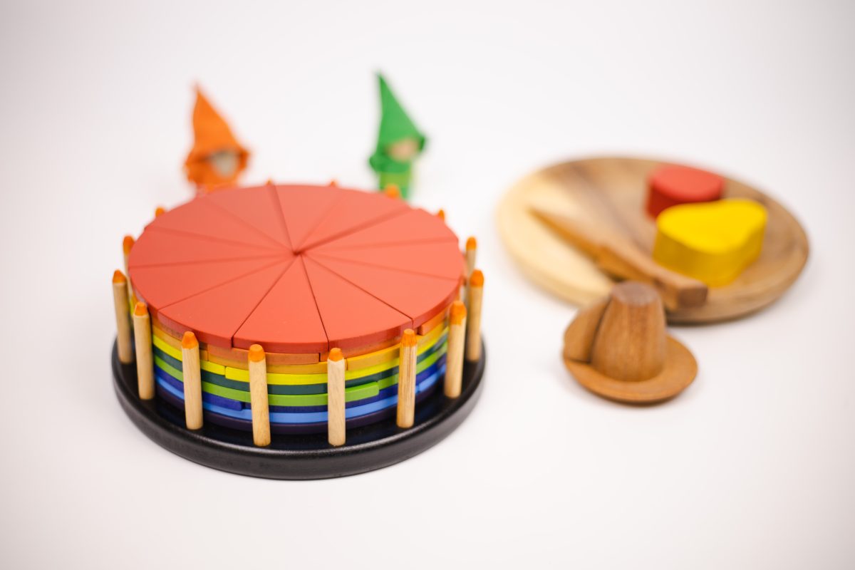 Circle Cake Fraction - Image 1