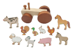 Farm Animals and Tractor Set + Eco Tree Play Set - Image 4