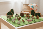 Farm Animals and Tractor Set + Eco Tree Play Set - Image 2