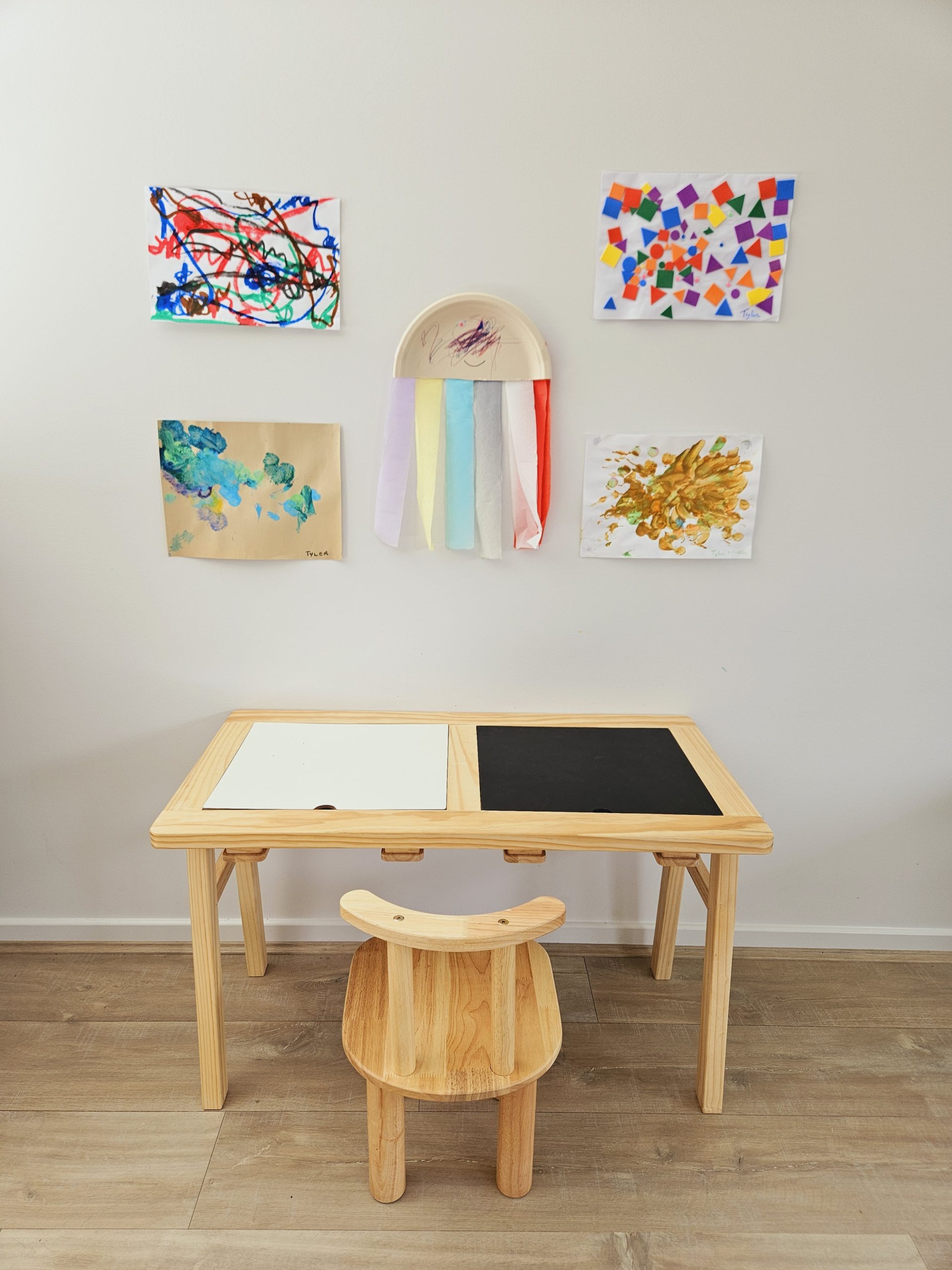 345 546 tag @madeirasdownunder (29) (1) 4 in 1 Activity Table + Chair - Image 1