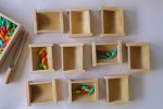 Natural Bamboo Sorting Container Set - Image 2