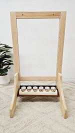 Toddler Perspex Easel + Paint Pot Holder