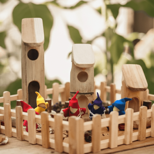 Bamboo Fairy House Play Set