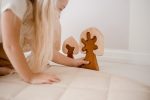 Qtoys Natural Wooden Forest Puzzle Trees set of 3 - Image 6