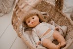 QToys Natural Woven Doll basket - Image 2