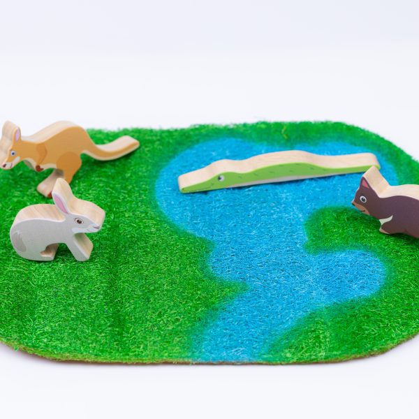 The Elements Layers Loofah Placemats Set of 3 - 810