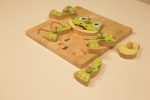 Montessori Amphibian Anatomy Puzzle