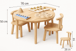 Round table and 4 chairs - Image 11