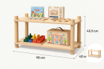 Montessori 2 Tier Shelf - Image 7
