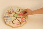 Wooden Community Tracking Maze - Image 3
