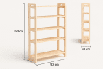 Montessori 5 Tier Shelf - Image 8
