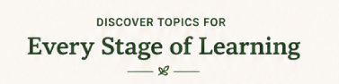 Every stage of learing Every stage of learing
