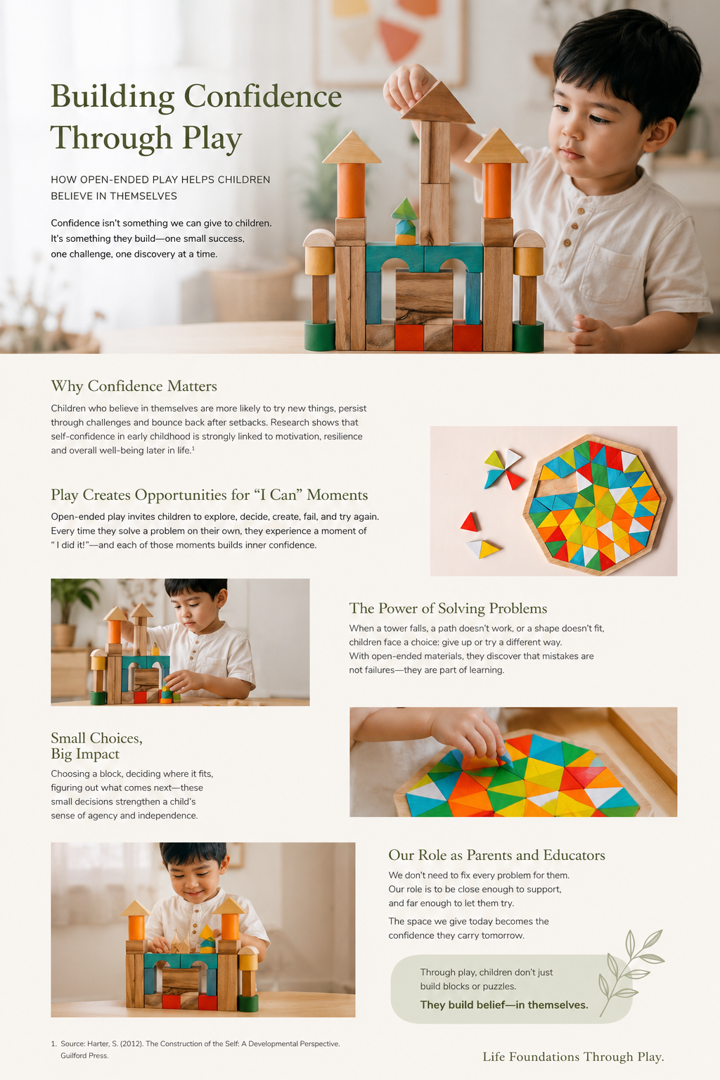 Build Confidence through play