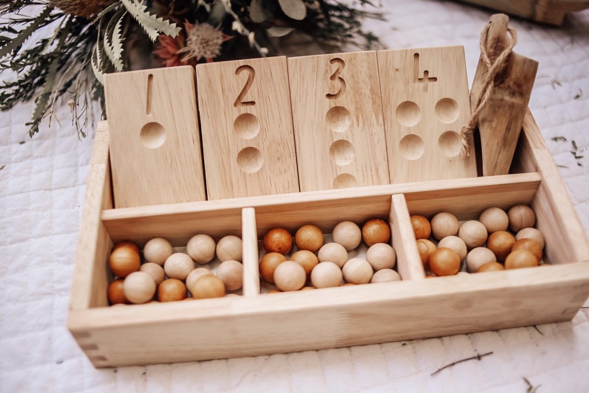 Montessori Sorting Trays set of 3 - Image 2